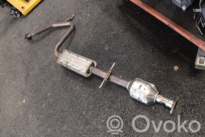 Mazda CX-3 Catalyst/FAP/DPF particulate filter 