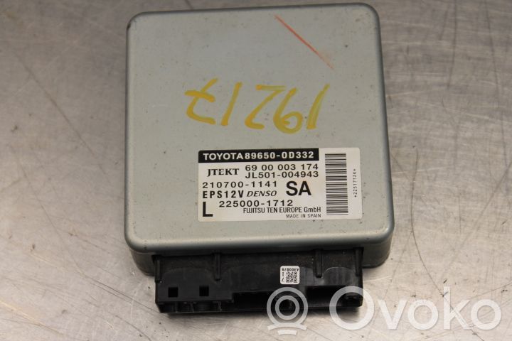 Toyota Yaris Moduł / Sterownik wspomagania kierownicy 