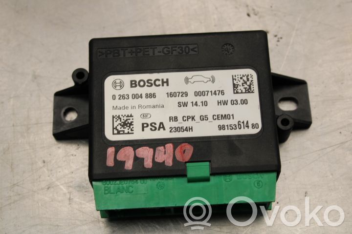 Peugeot 508 Parking PDC control unit/module 