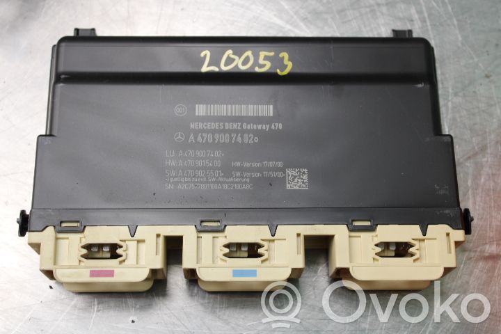 Autres unités de commande / modules   A4709007402