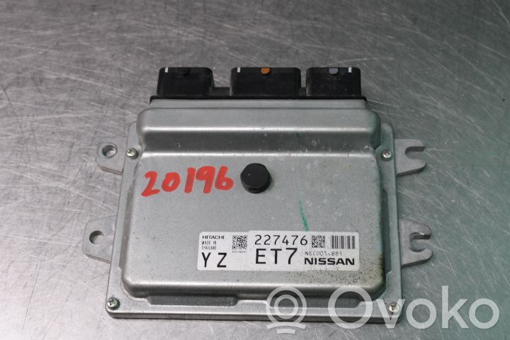 Nissan Micra Injection control unit/module 