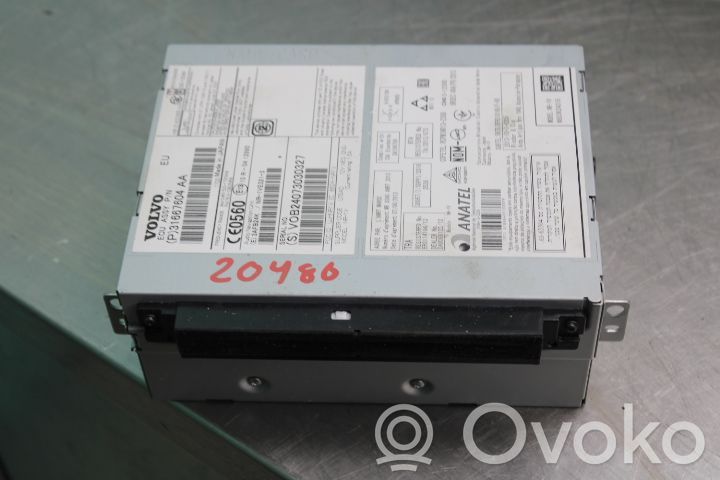 Panel / Radioodtwarzacz CD/DVD/GPS   31667604AA
