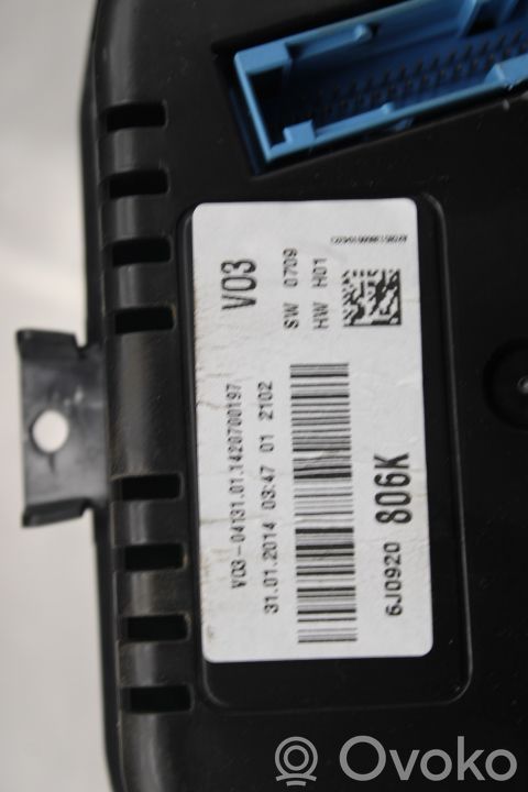 Seat Ibiza IV (6J,6P) Vitezometru (grup de instrumente)