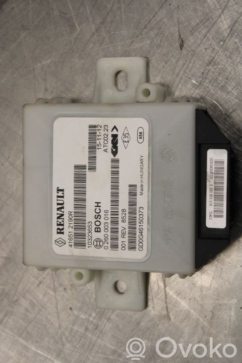 Other control units/modules   0260003016,416512190R