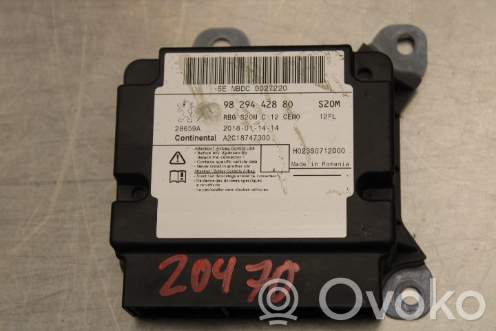 Other control units/modules   9829442880