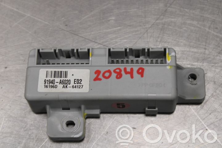 Autres unités de commande / modules   91940A6020