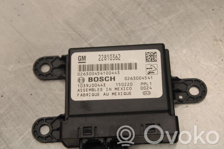 Other control units/modules   22810362