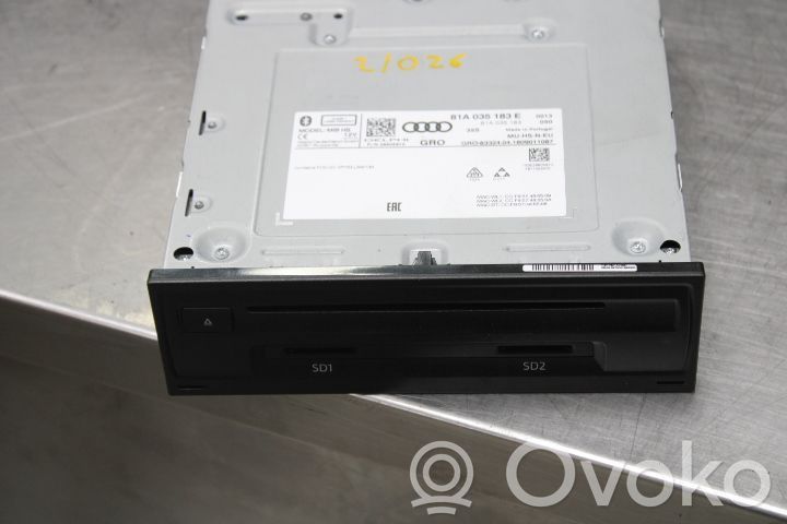 Audi A3 S3 8V Panel / Radioodtwarzacz CD/DVD/GPS 