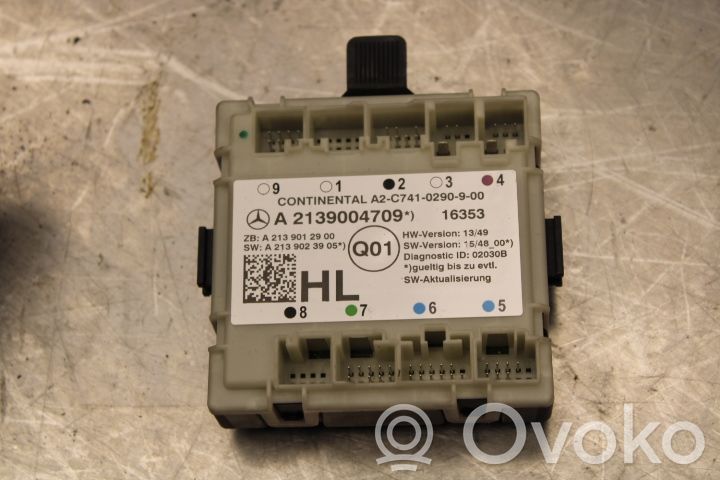 Unidad de control/módulo de la puerta   A2139004709