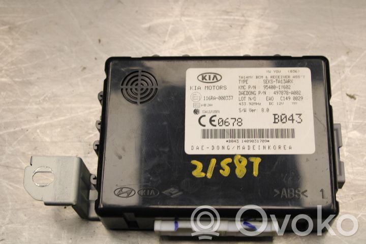 KIA Picanto Other control units/modules 