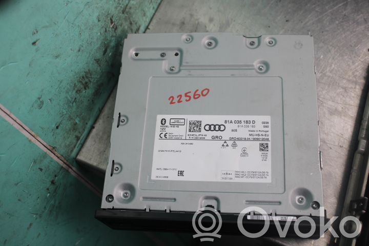 Radio / CD-Player / DVD-Player / Navigation   81A035183D