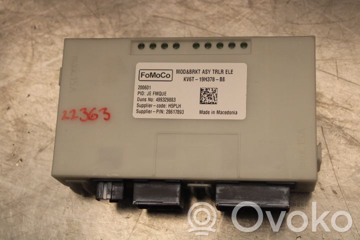 Autres unités de commande / modules   KV6T19H378BB