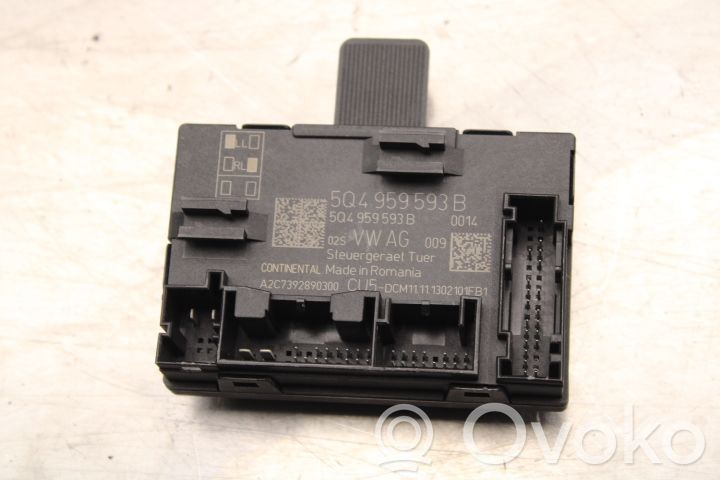 Unité de commande module de porte   5Q4959593B
