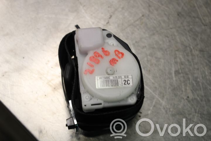 Citroen C4 II Cinturón medio (trasero) 