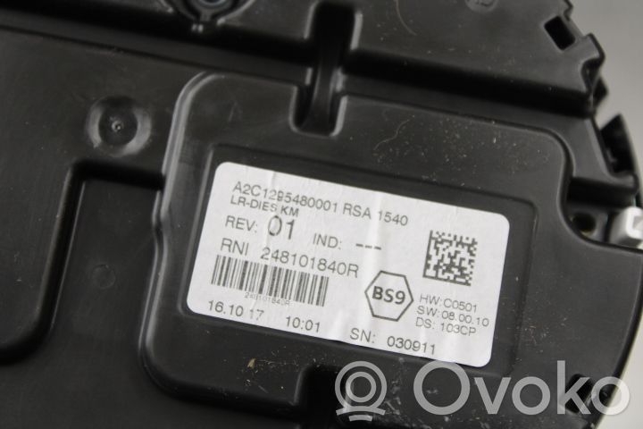 Renault Megane IV Geschwindigkeitsmesser Cockpit
