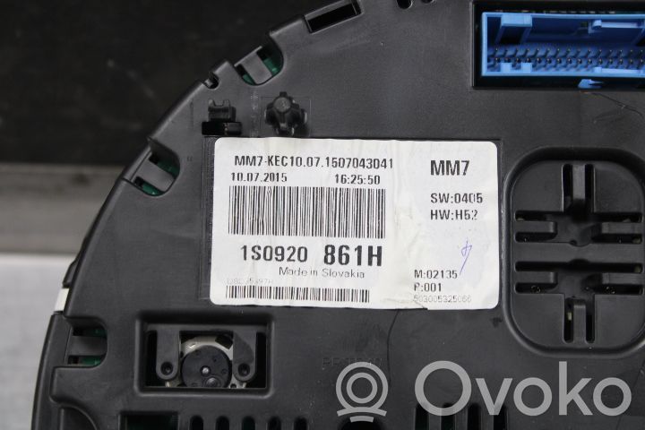 Geschwindigkeitsmesser Cockpit   1S0920861H
