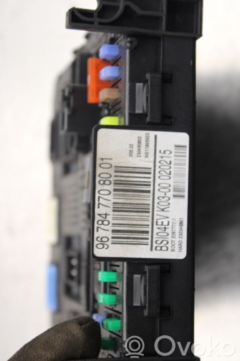 Citroen Berlingo Módulo de fusible 