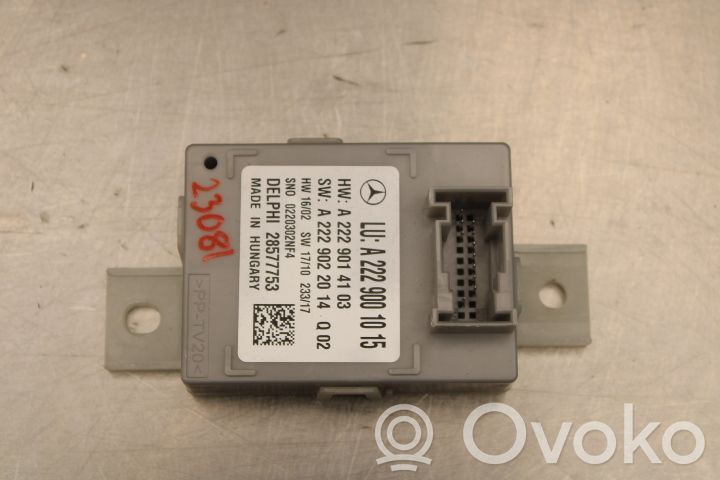Mercedes-Benz E W213 Alte unități/module de control 
