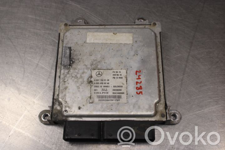 Unité de commande / module d'injection   A6511500126,A0054469240