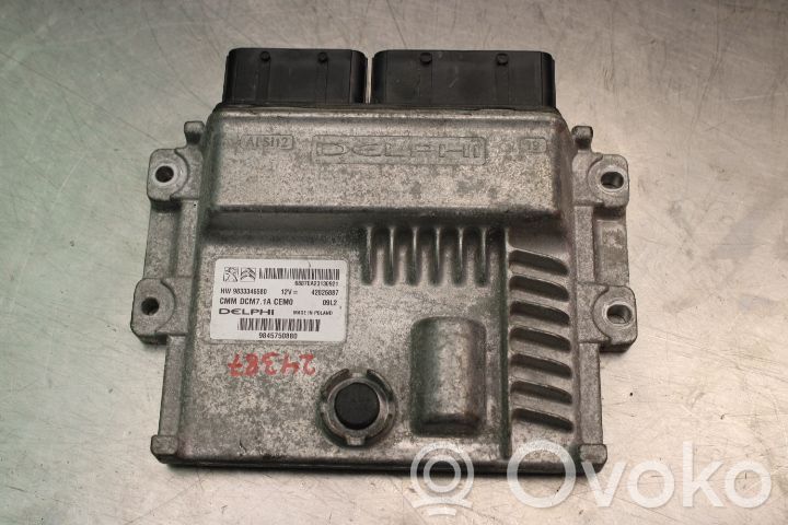 Peugeot Expert Injection control unit/module 