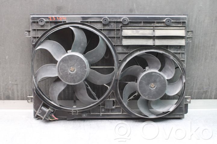 Volkswagen PASSAT B7 Ventilatore di raffreddamento elettrico del radiatore 
