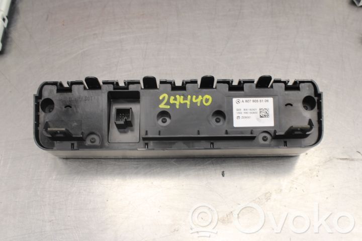 Mercedes-Benz Sprinter W907 W910 Interruptor de control multifunción