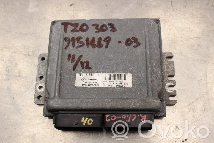 Renault Clio II Injection control unit/module 