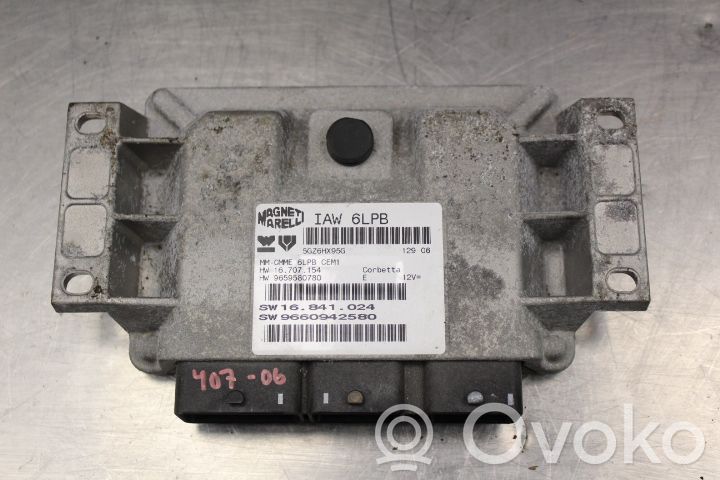 Peugeot 407 Injection control unit/module 