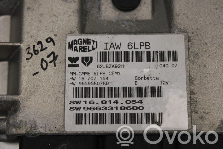 Unité de commande / module d'injection   16814054,9663318680