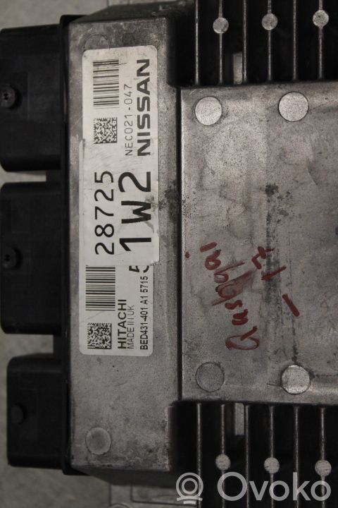 Nissan Qashqai Injection control unit/module 