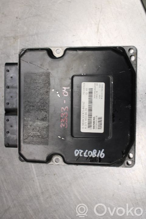 Unité de commande / module d'injection   A2711539079