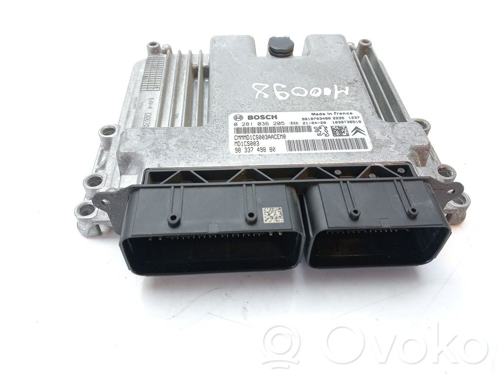 Toyota Proace Engine control unit/module 