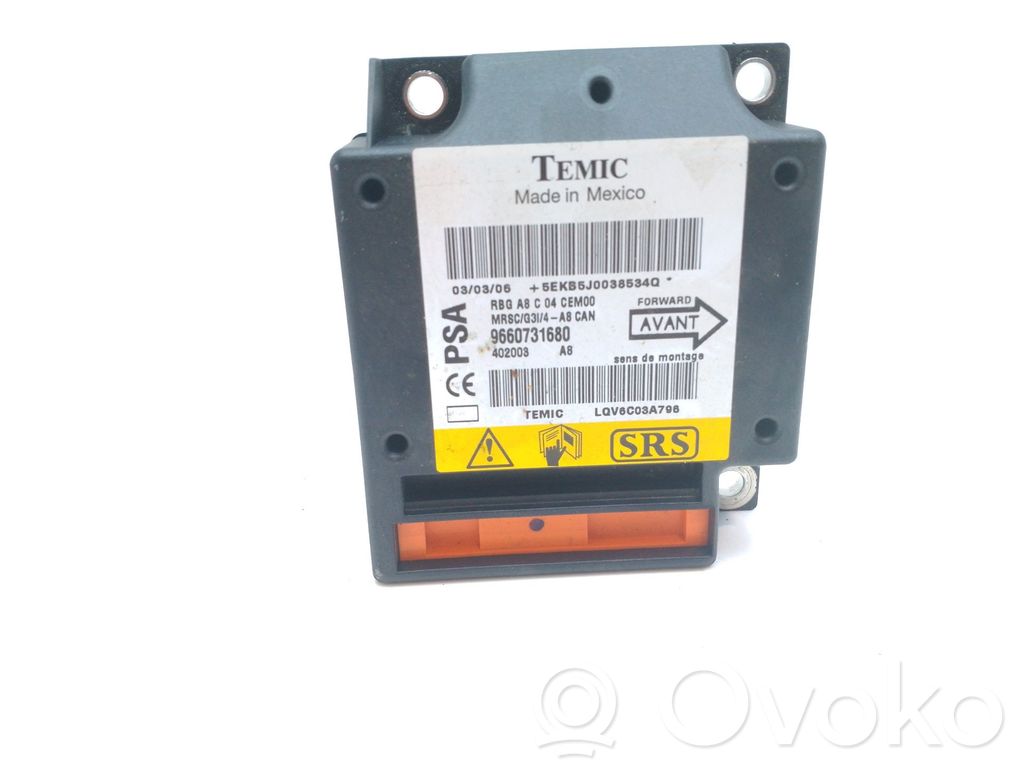 Citroen C3 Airbag control unit/module 