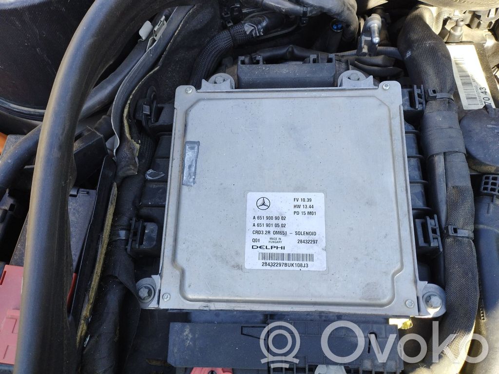 Unidad de control/módulo del motor   A6519009002,A6519010502