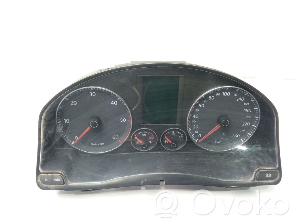 Volkswagen Eos Geschwindigkeitsmesser Cockpit 