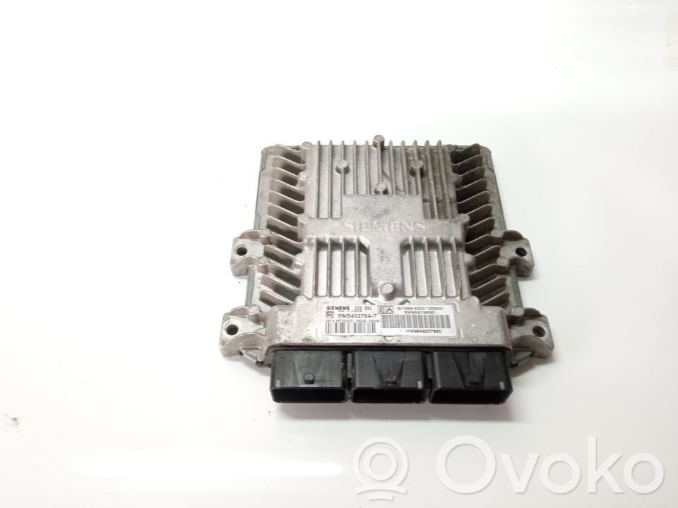 Engine control unit/module   5WS40379AT,SW9658198080