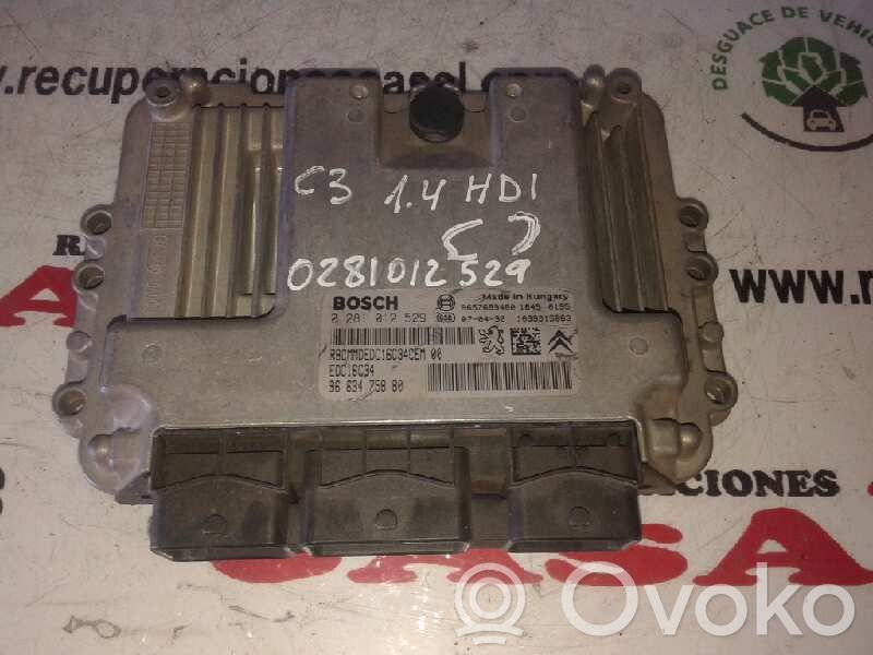 Engine control unit/module   0281012259,EDC16C34,9663475880