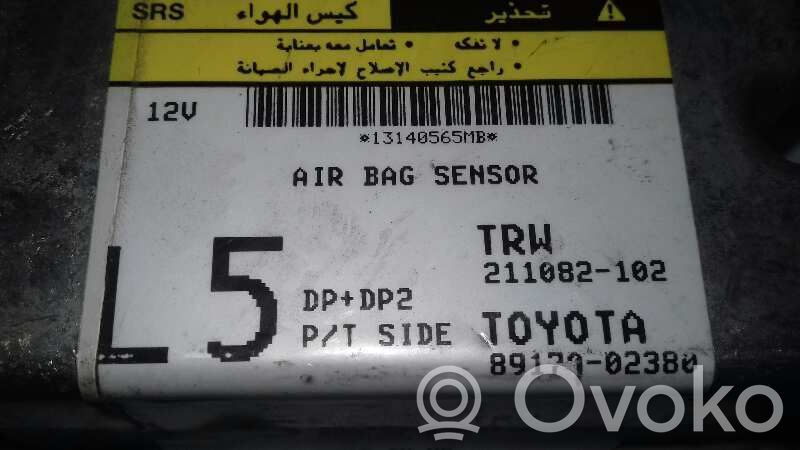 Toyota Corolla E140 E150 Airbag control unit/module 