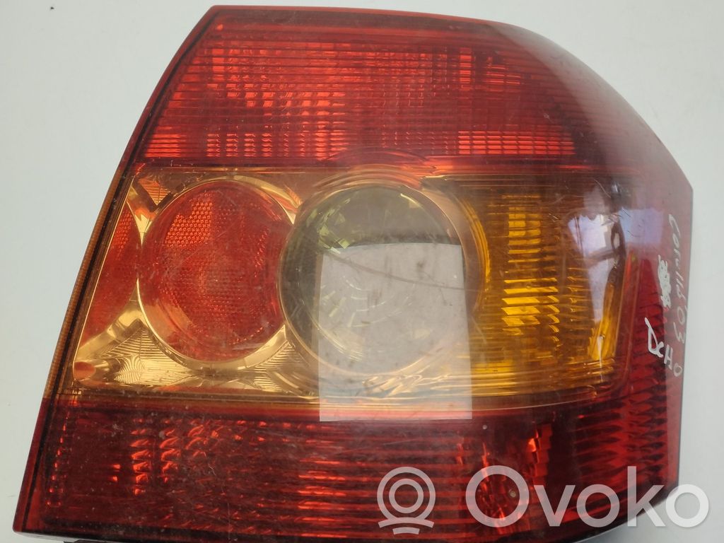 Toyota Corolla Verso E121 Rear/tail lights 