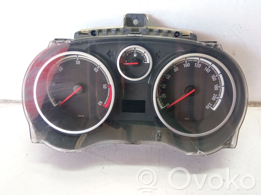 Opel Corsa D Speedometer (instrument cluster) 