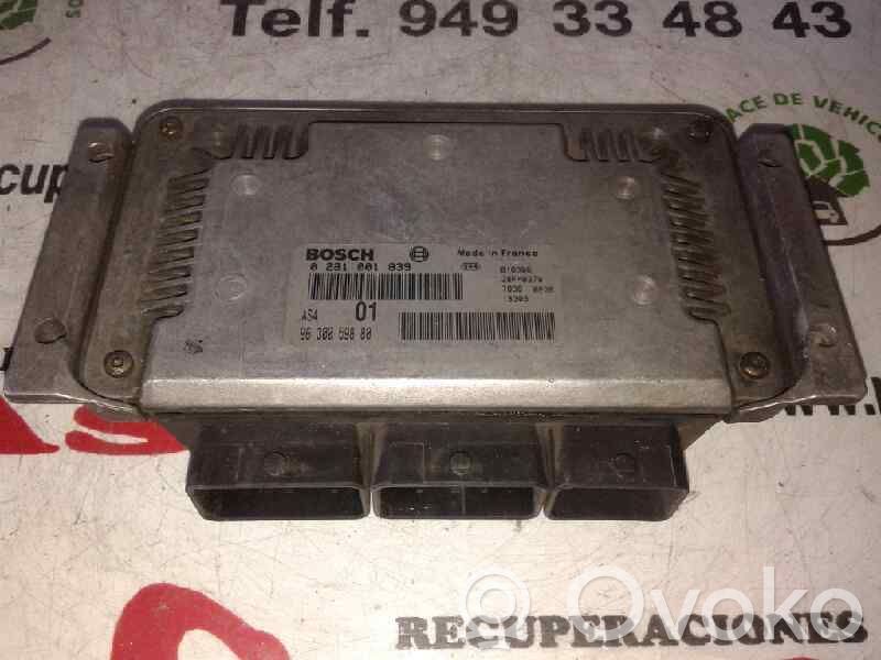 Engine control unit/module   0281001839,AS4,9630059880