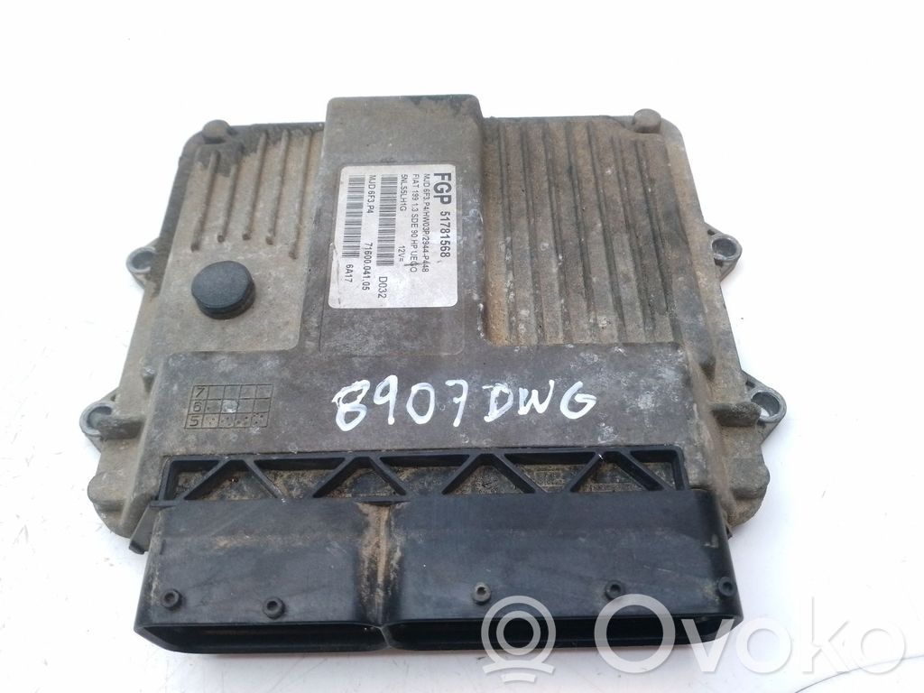 Fiat Grande Punto Centralina/modulo del motore 