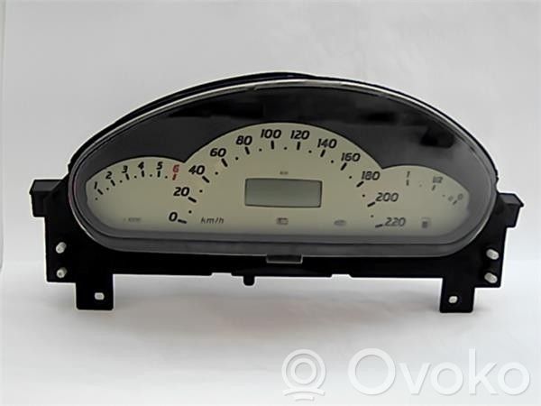 Mercedes-Benz A W168 Vitezometru (grup de instrumente) 