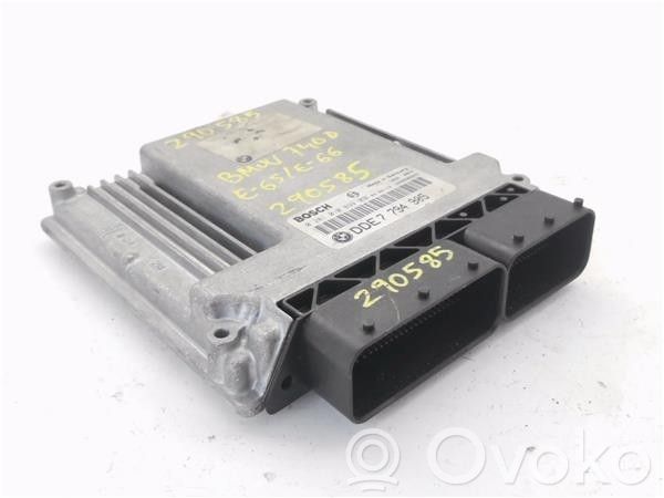 BMW 7 E65 E66 Calculateur moteur ECU 