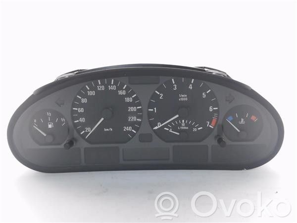 BMW 3 E46 Compteur de vitesse tableau de bord 