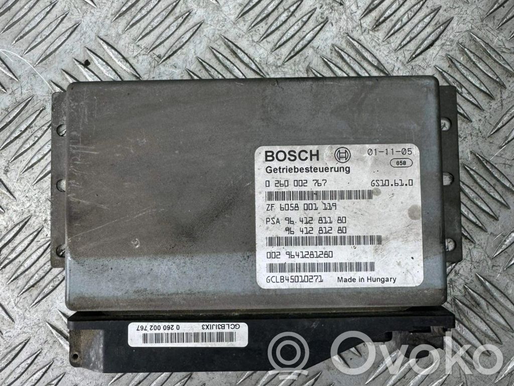 Peugeot 607 Gearbox control unit/module 
