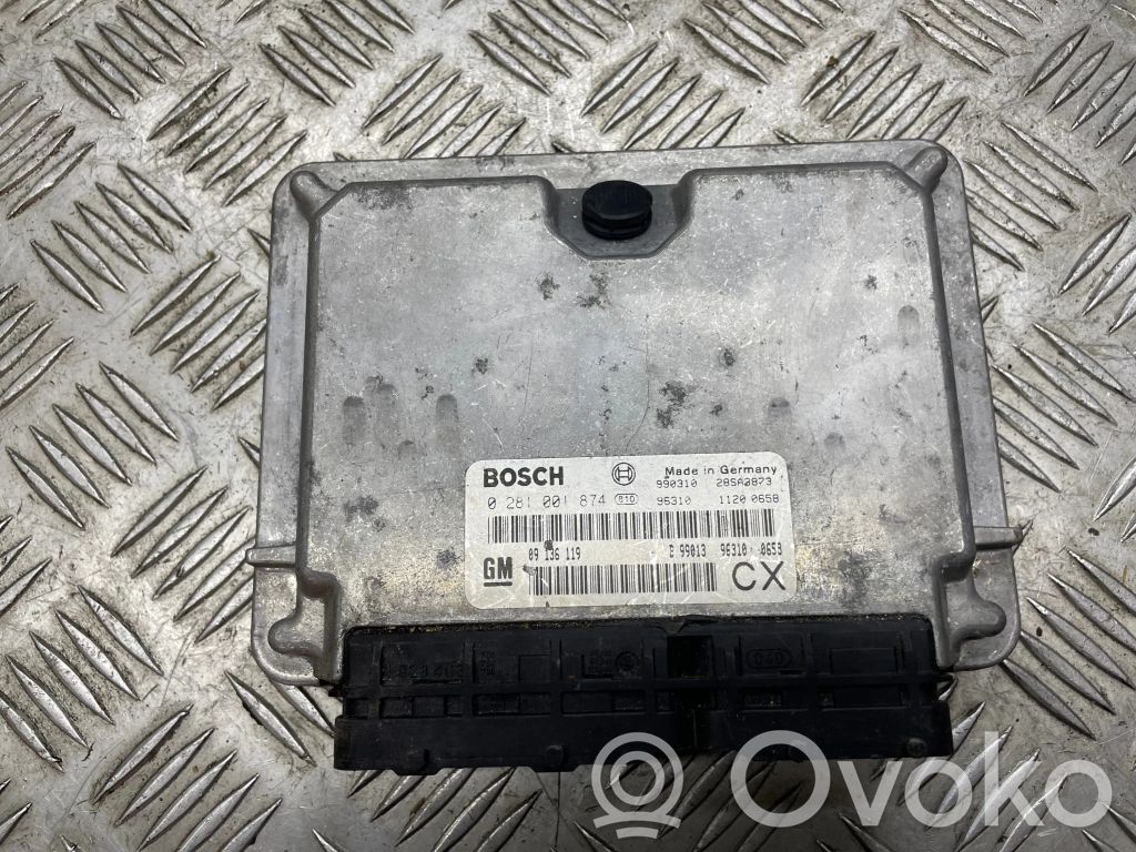 Opel Vectra B Engine control unit/module 