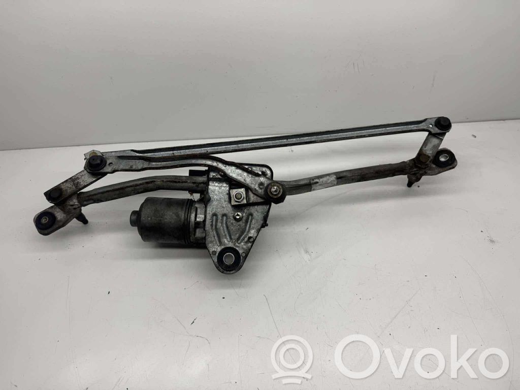 Audi A6 S6 C6 4F Wischergestänge Wischermotor vorne 