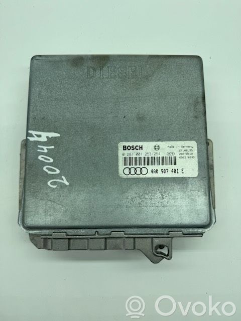 Engine control unit/module   0281001253,4A0907401E,28RTD510,69230335