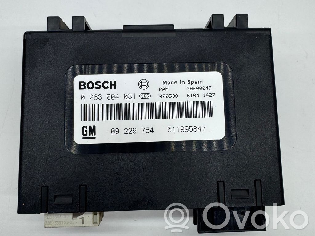 Opel Vectra C Centralina/modulo sensori di parcheggio PDC 